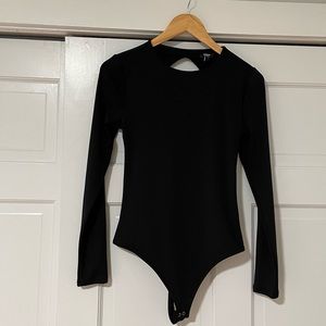 Express brand body contour cutout back bodysuit